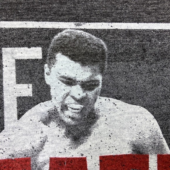 Muhammad Ali The Greatest Heather Gray Boxing Graphic Tee Men's XL Athletic Fit - Picture 4 of 13